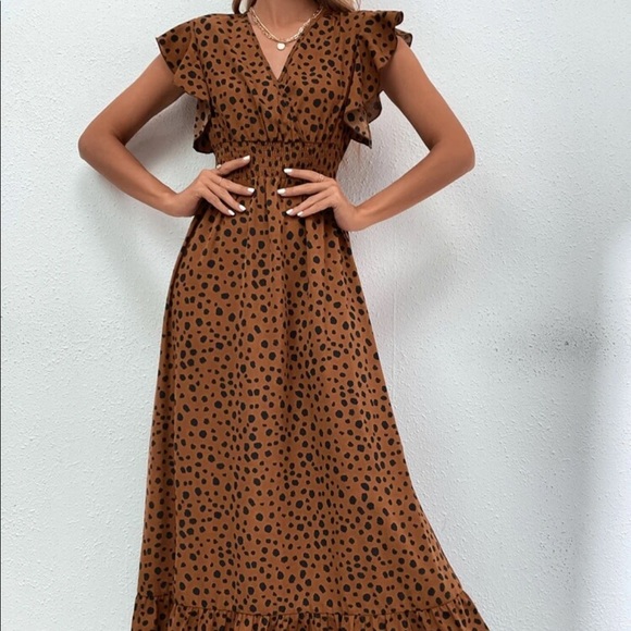 Boho  all print maxi dress - Picture 3 of 6